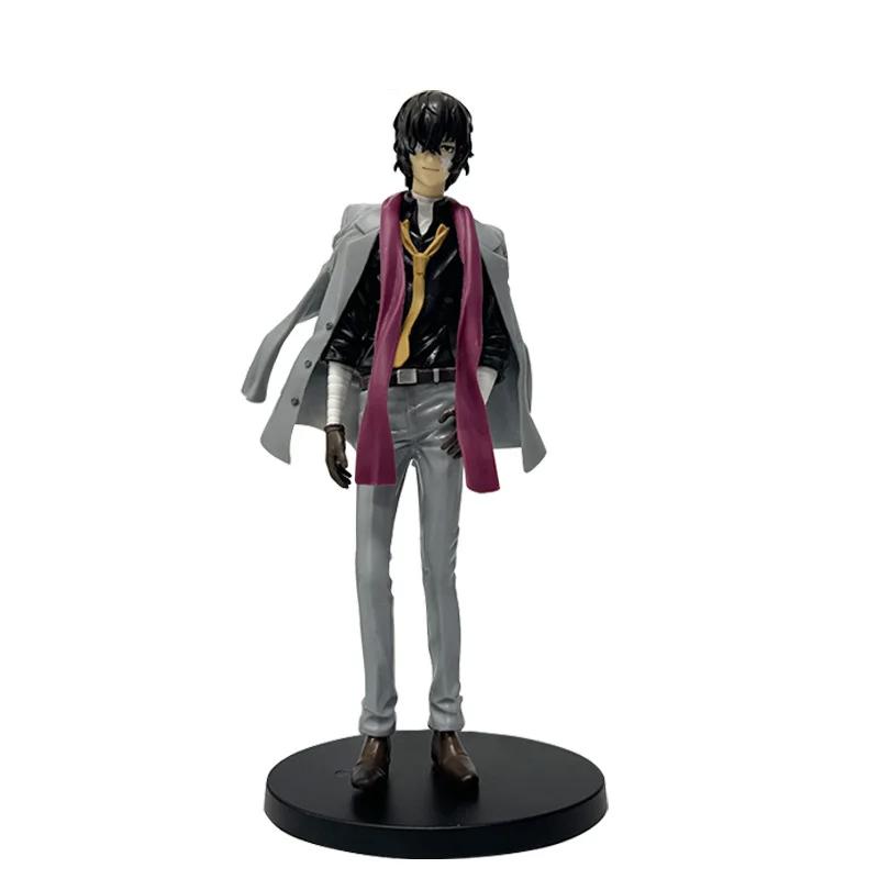 

24 см аниме Bungou Stray Dogs Dazai Osamu фигурка съемная куртка стоящая фигурка игрушка коллекция фигурка Aciton ПВХ подарок