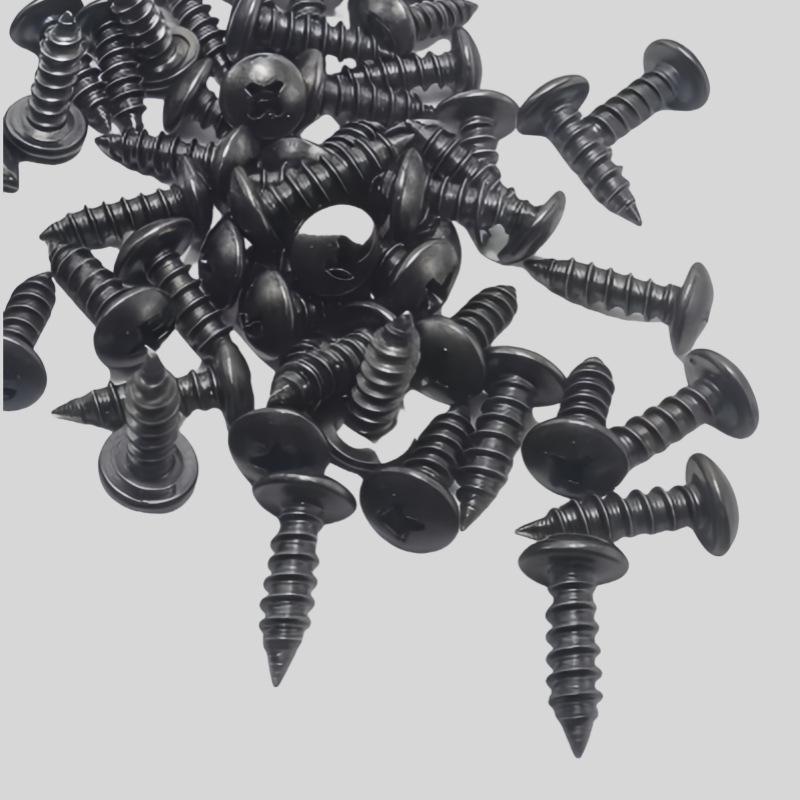 Compatible Self-Tapping Screws and Clips for Car Mudguards, Fender Liners, and Bumpers