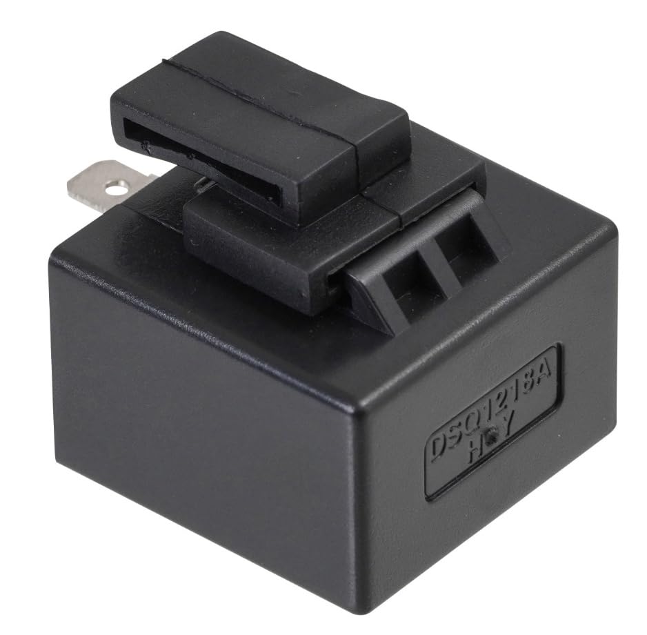 

12V LED сумісне IC реле-мигалка покажчика повороту 2-контактне мотоцикл Harley двоколісний DC12V 10W x 2 + 3.4W 34 x 22 x 34мм