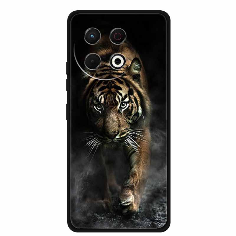 Für Tecno Spark 30 Pro 4G Hülle Spark30 Pro Hülle Schwarzes Silikon Weiche Rückseite Hülle Für Tecno Spark 30 Pro Handyhülle 30Pro Tasche