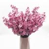 Pink Silk Gypsophila Artificial Flowers Small Bunches 5 Forks 30CM Living Room Decoration Fake Plants Vase for Home Wedding