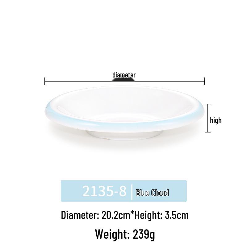 Okrągły talerz melaminowy - Naczynia stołowe inspirowane porcelaną dla restauracji i hoteli, Idealny do kuchni zachodniej