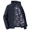 Middle-aged and Elderly Men's Autumn and Winter Jackets with Cotton, Thickened and Warm Dad Jackets, 50 and 60 Year Old Autumn Tops for Men