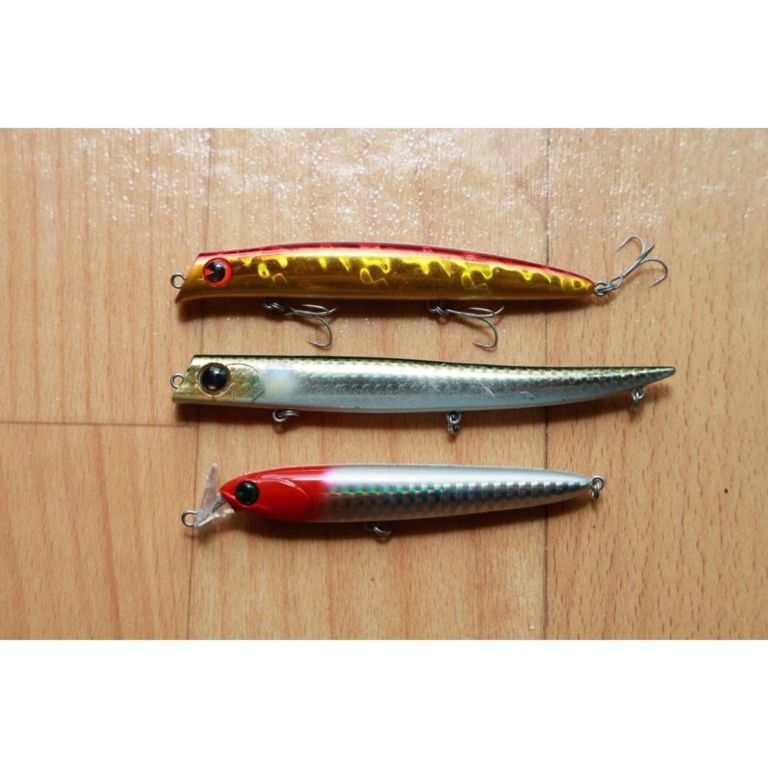 Used Sea bass shallow strategy set Komomo Valor rocket bait ima