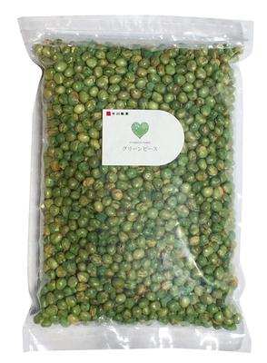 Imagawa Seika Green Moderately Bean Made with Processed In For Commercial Use Peas, Salty, Snacks, 1kg, Peas, Japan,
