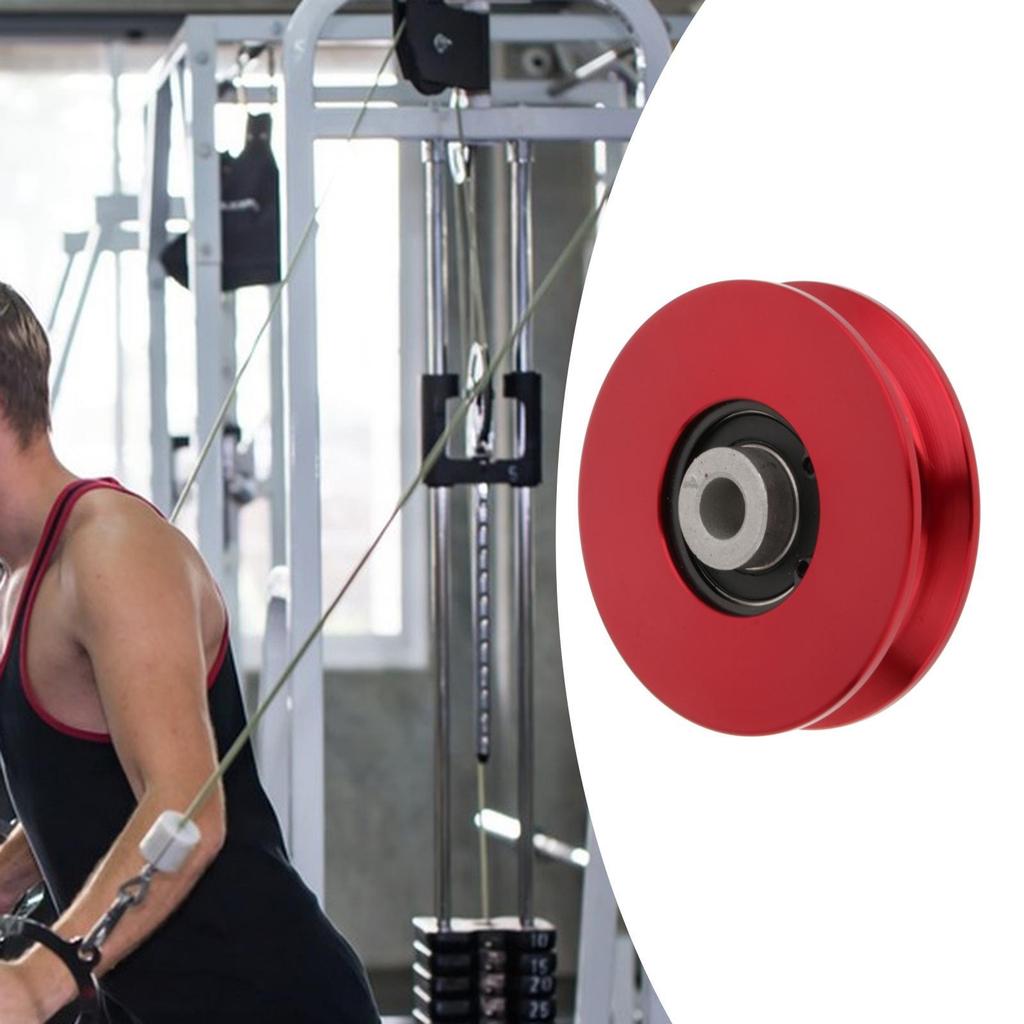Replacement Fitness Bearing Pulley Wheel Universal Wear-resistant Lightweight