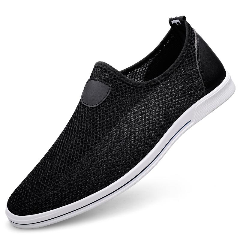Fashion 2025 Breathable Male Driving Shoes Men Soft Casual Summer Shoes All-match Mens Slip on Shoes Hollow Out Luxury Brand Loafers Men