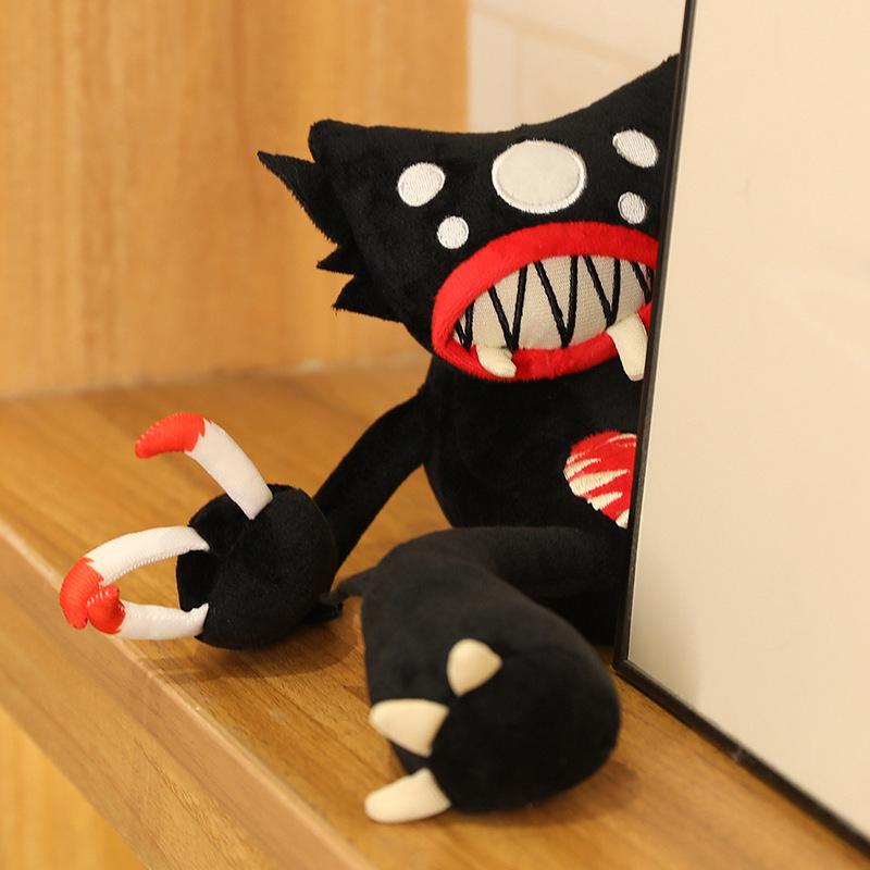 Poppy Playtime Killy Willy Plush Toy Cartoon Black Spider Stuffed Toy Birthday Gift