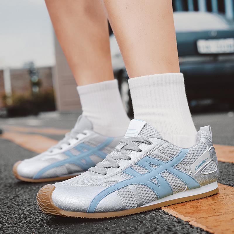 Designer Men's Running Shoes Breathable Summer Sports Shoes Lightweight Flat Sneakers Man Comfortable Walking Sneakers Training