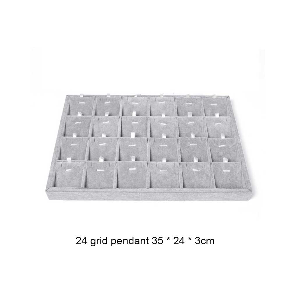 Trays Jewelry Brief Tray Pendant Earrings Rings Bracelets Watch Case Long-Lasting Easily Care Home Display Showcase