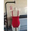 Women S Black White Striped Cross V Neck One Piece Swimsuit For Vacation