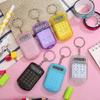 Multifunktionsrechner, kreativer, praktischer elektronischer Mini-Rechner, Taschenanhänger, Schlüsselanhänger für die Schule