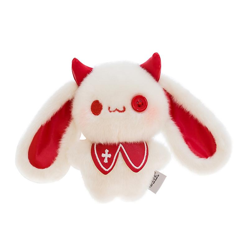 Cute Bunny Plush Backpack With Cartoon Design For Kids And Teens