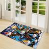 1Pc Gnome Christmas Tree Celebration Carpet Rug Soft Washable Antislip Home Living Room Sofa Mats Personalized Christmas Rug