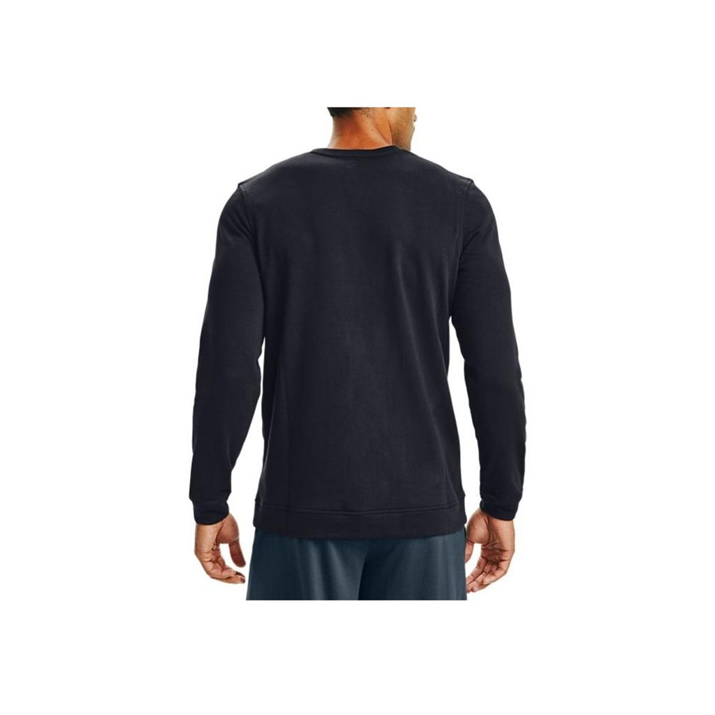 Under Armour Sportstyle Terry Training Crewneck Sweatshirt Men sweatshirt Black 1360735-001
