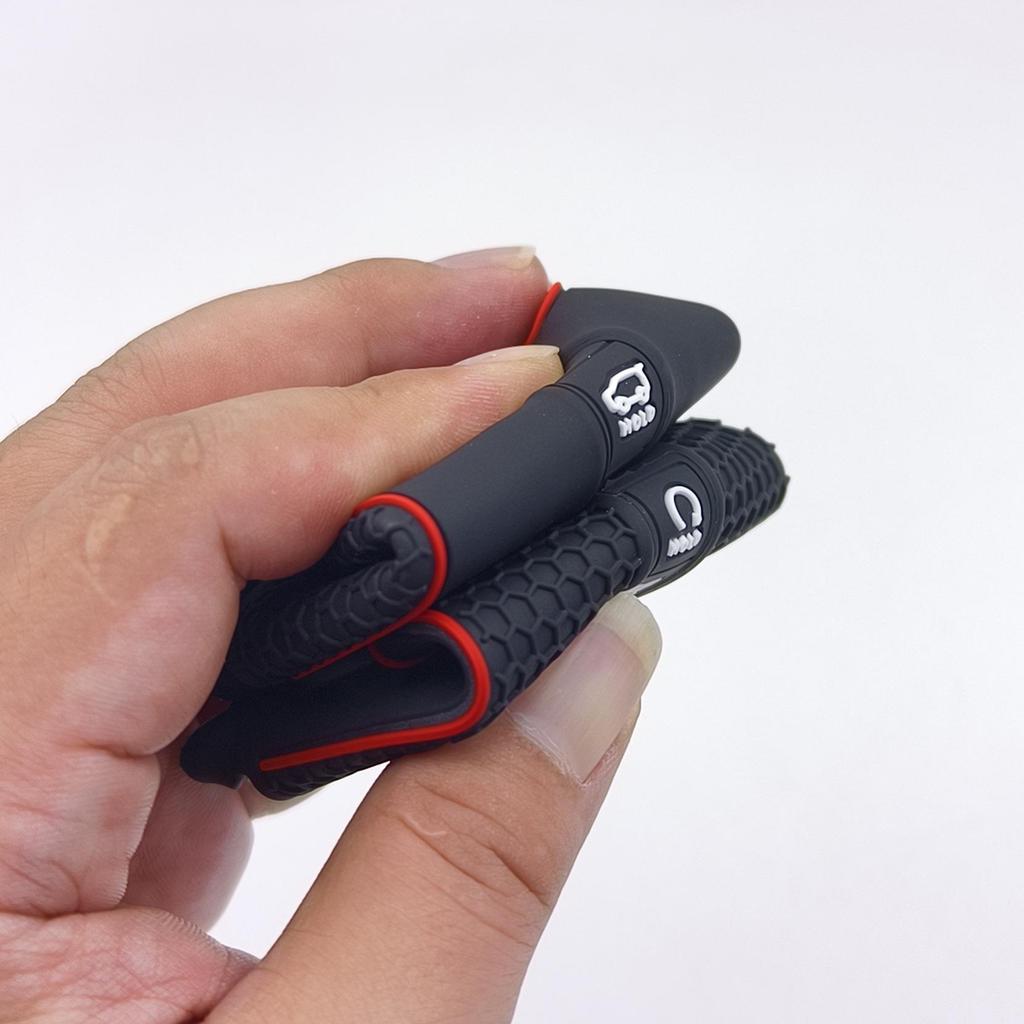 Silikon-Schutzhülle für 2023-2026 Kia K5 Telluride 6-Tasten-Fernbedienung mit Wabenmuster