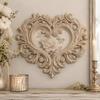 Geschnitzter Blumen-Vintage-Bilderrahmen 3D-gedruckte Wanddekoration Barocker Fotorahmen Wanddeko