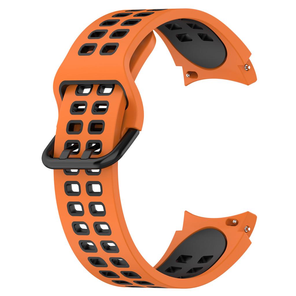 Two-color Silicone Strap for Samsung Galaxy Watch 7/6/Classic/5/4 44mm 40mm 47mm 43mm/5 Pro 45mm Bracelet Watchband Accessories