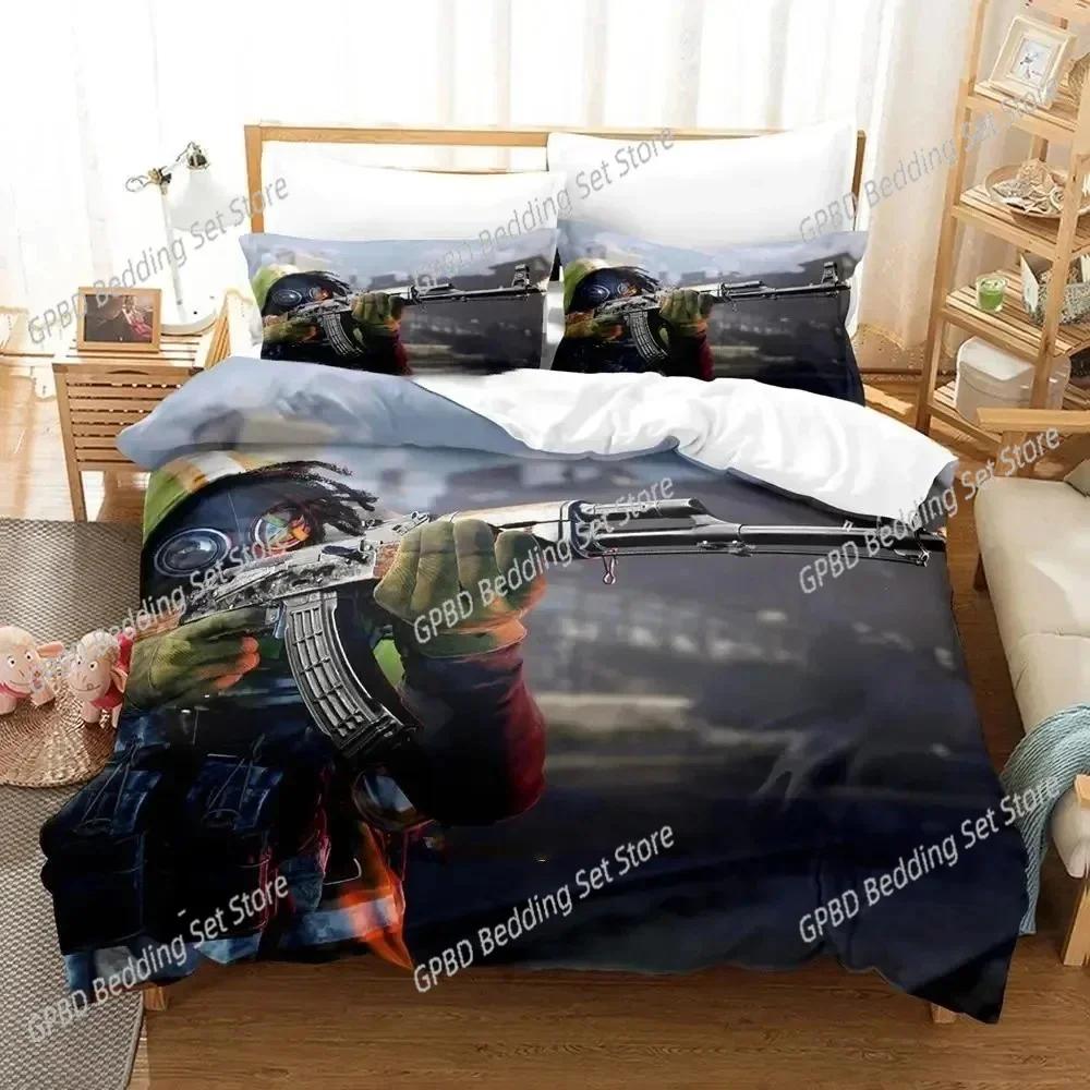 Game XDefiant 3D NEW Duvet Cover Pillowcase Bedding Set Adult Boy Girl Bedroom Decoration Children Single Double Large
