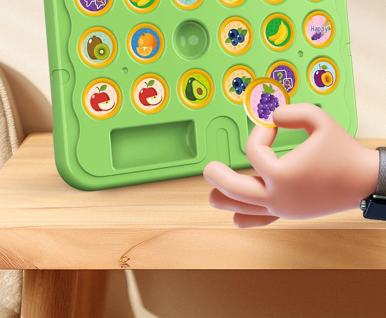 Kids' Flip Chess Memory Game: Two-Player Brain Teaser for Focus & Early Learning