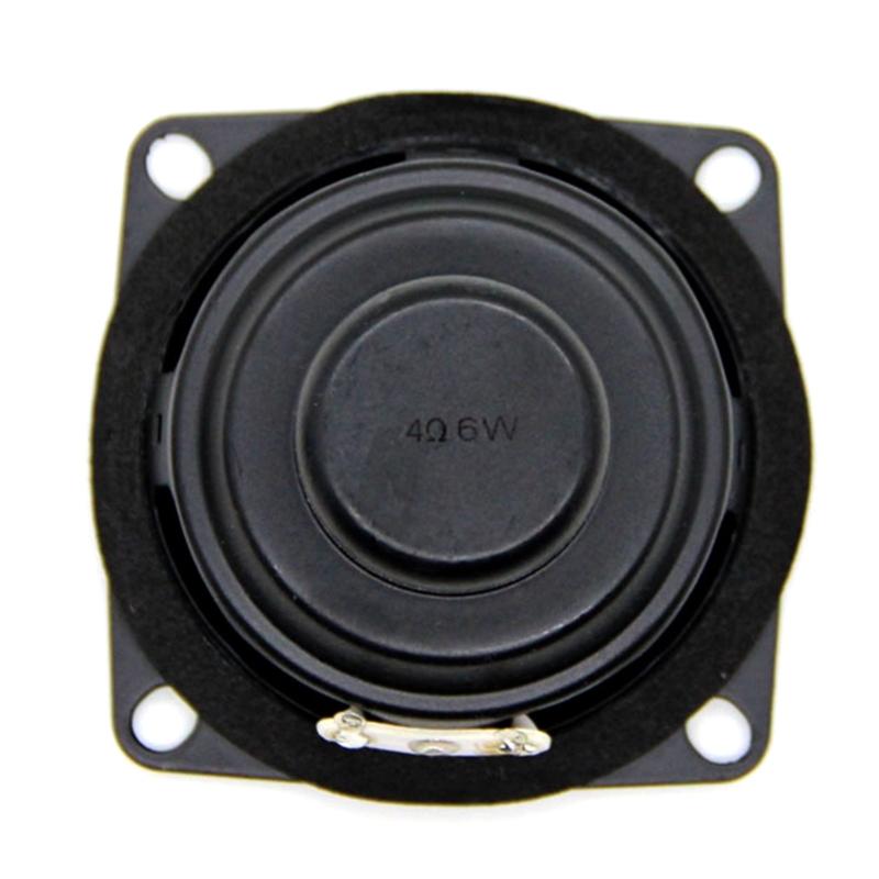 4ohm 6W 53mm Speaker Metal Construction 2 Inch Speaker Waterproof Speaker with Clear & Crisp Sound for All Music Lovers