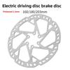 Rotor de Frein à Disque Électrique et Vélo SNAIL L-013 160mm Disque en Acier à Six Rayons 2,3mm avec Plaquettes Composant
