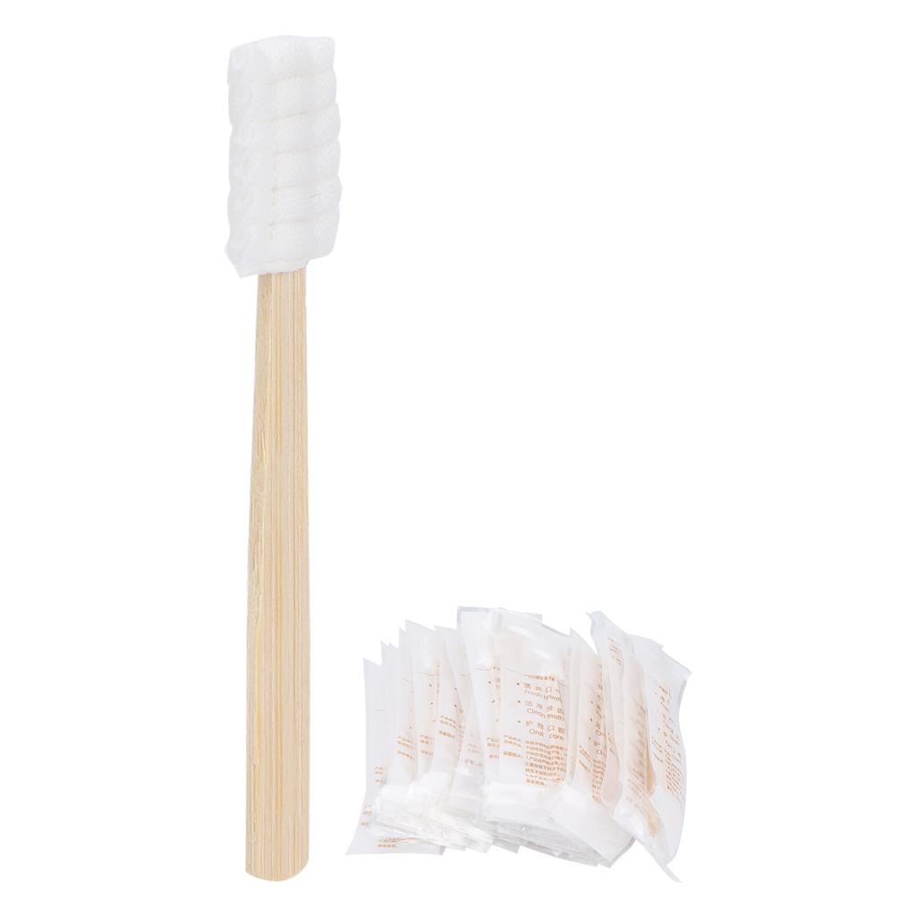 30Pcs Einweg-Zahnbürste Schwangerschaft Postpartale Mundpflege Zitrone aromatisiert Mundreinigung Stick
