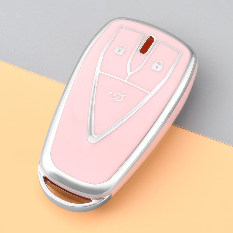 3 Buttons TPU Key Case Cover Shell for Changan UNIT UNIK CS35PLUS CS55 PLUS CS75 PLUS oshan X7 X5 Car Key Fob Shell Accessories