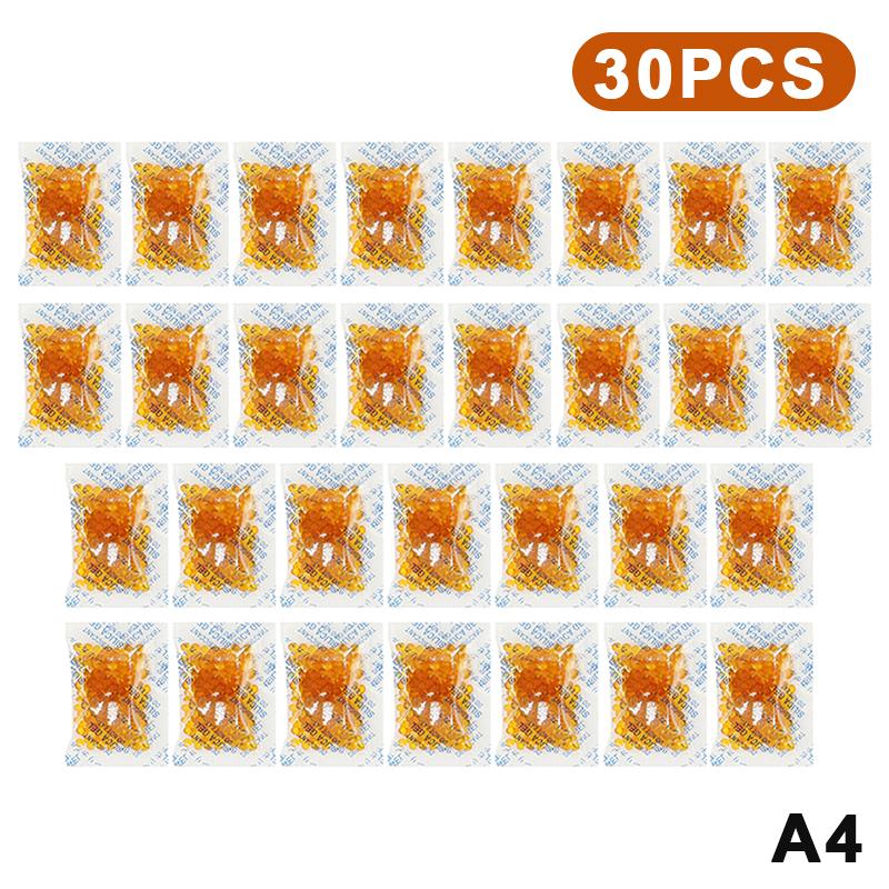 5-30Pcs Reusable Silica Gel Desiccant Damp Moisture Absorber, For Home Absorber Bag Electronic Product Drying Camera Storage