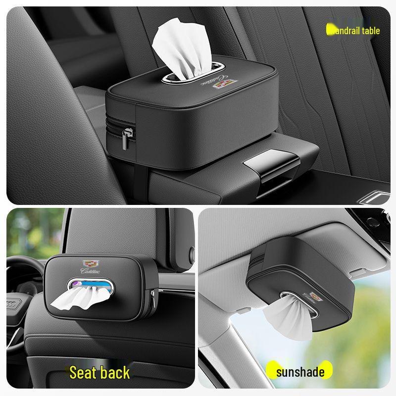 Cadillac Tissue Box for XT5/6/4, CT4/5/6, ATS Armrest Pull-Out