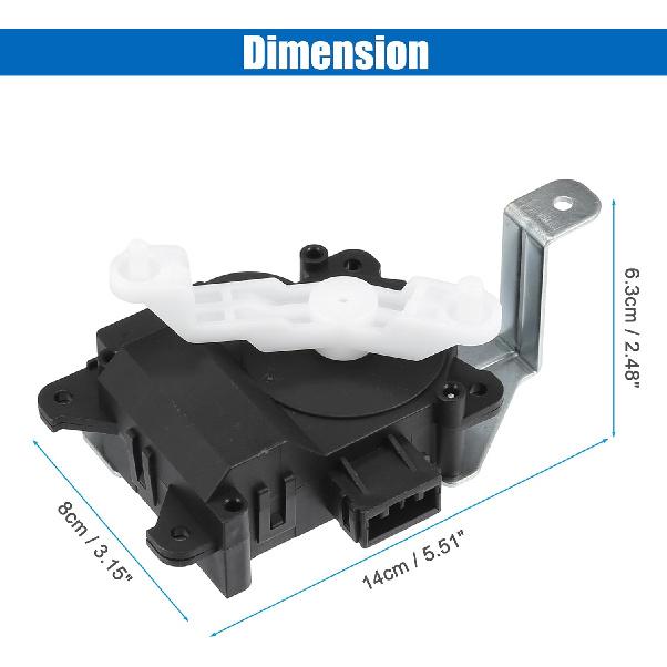 ACROPIX HVAC Heater Blend Door Actuator Temperature Actuator Fit for Acura TSX Sedan Base 2.4L 2004-2008 No.79160-SDC-A41 - Pack of 1