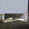 Blue and light gray glitter wallpaper for living room and bedroom 50x1000