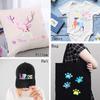 Wolken Aquarell Batik HTV Aufbügeln T-Shirt Wärmeübertragungsvinyl Schild Muster schneiden Folie für Kleidungsstück Tasche Hut Stoff DIY