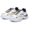 Fila Fisherman Sports Comfortable Low-Top Dad Shoes Women Sneaker White Black Orange F12W044115FDW