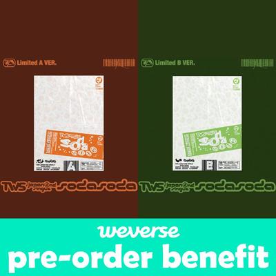 Pre-order Japan 2e Single SODA SODA Beperkte editie. & Weverse POB