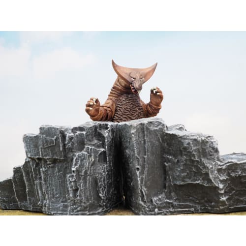 [Good In Three Directions] 15 X 6.5 X 8cm Medium Scale Rocky Mountain Set for Figma Gunpla Arts Diorama, Diorama Sheet for Model Building, Set of 2 Ro