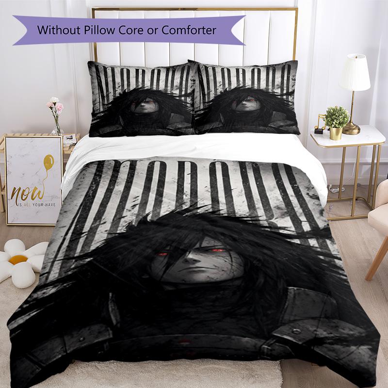 Naruto Bed Linen Set Perfect for Living Room Machine Washable Perfect Gift for Friends Family