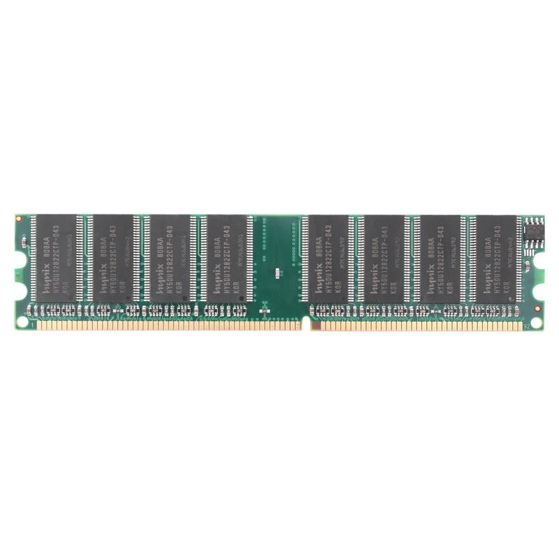 Trendy! DDR 1GB PC Memory Ram DDR1 Desktop PC3200 400MHz 184 Pin Non-ECC Computer Memoria Module
