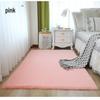 Plush Faux Rabbit Fur Carpet & Mat for Bedroom, Bay Window, Balcony, or Bedside - Short Pile.