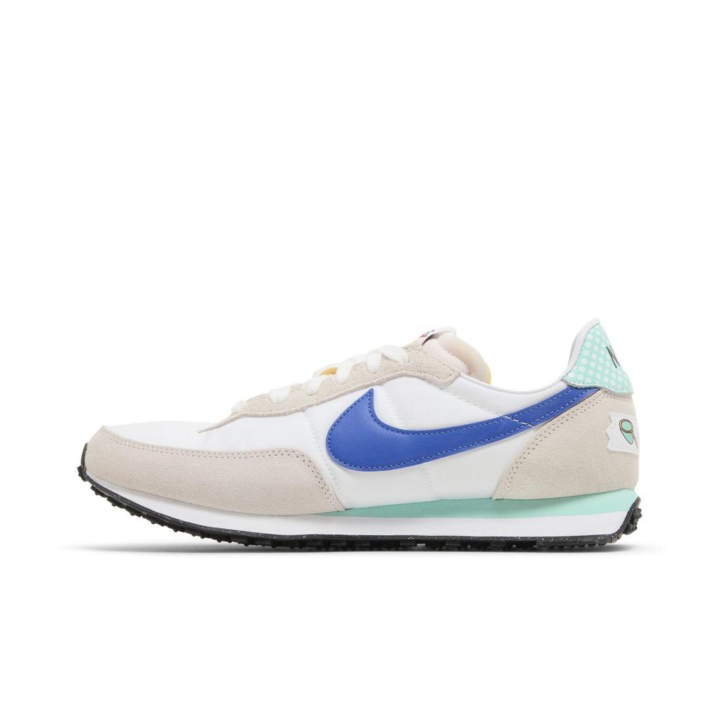 Nike Waffle Trainer 2 BG 'Scrapbook' (Unisex) White / White / Chile Red / Game Royal Kids' Casual Shoes DM7213 141