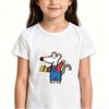 Maisy Mouse Funny Kids  Cartoon Print T-shirt 2-12 Years Boys and Girls Cute Soft Short Sleeve Casual Tops Summer Toddler