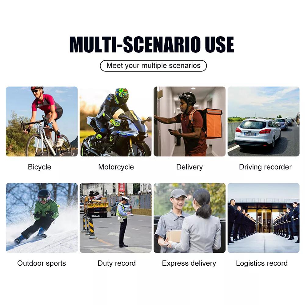 4K WiFi Mini Camera Ultra HD Portable Digital Video Recorder with Infrared Night Vision for Police BodyCam Sports DV And Riding