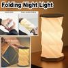 Rotating Night Light Creative Foldable Atmosphere Light Bedroom Bedhead Decoration Gift Book Light LED Table Light