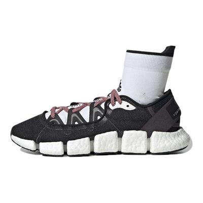 Stella McCartney X Climacool Vento Retro Tecido Antiderrapante Durável Cano Baixo Tênis de Corrida de Maratona Mulher tênis Preto Cinza GY2698