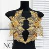 Fashion Mesh Sequined Flower Cloth Sticker Dress Wedding Stage Performance Clothing Clothing Accessories Lace Embroidery Sticker