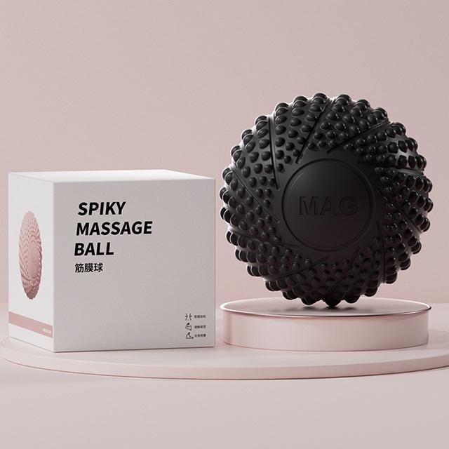 

6.5cm Massage Lacrosse Balls Fascial Ball For Arm Back Foot Massage Myofascial Release Trigger Point Muscle Knots Relax чорний
