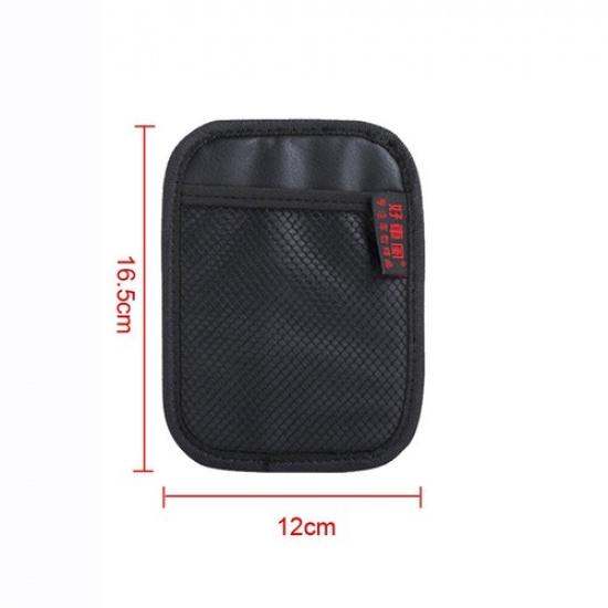 1x Auto Car Mesh Net Storage Bag Phone Holder Organizer Pouch Accessories Black