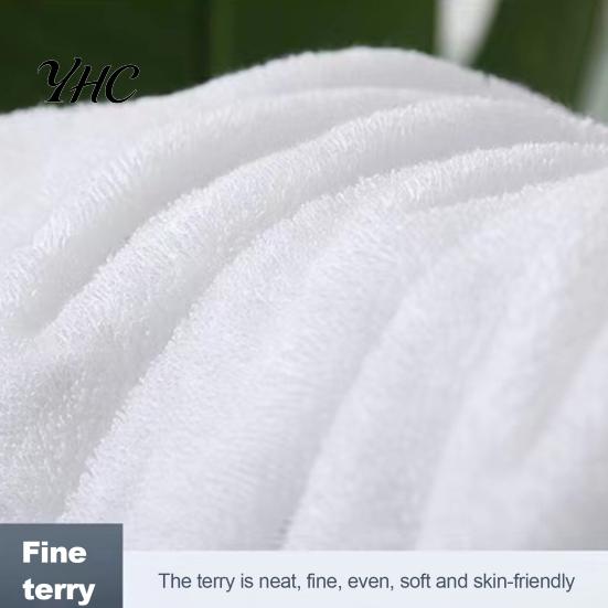 Luxury Towel Hotel Super Soft Great Water Absorption Thick Pure Cotton Solid Quick-drying White Wear-resistant Home Beauty Parlor Bathroom Bath Shower