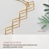 Space Saving Clothes Hanger Stainless Steel Closet Organizer Multifunctional Clothes Drying Rack