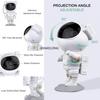 Spaceman Projection Lamp Seven Color Night Light Projection with 8 Free Effect Star Projector Remote Control for Indoor Bedroom